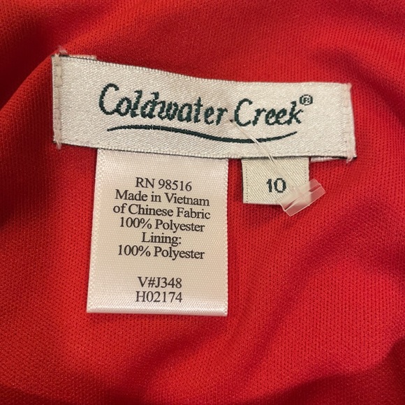 Vintage dress - classy and flirty floral print ruffled shoulders, ruched waist - Picture 8 of 8